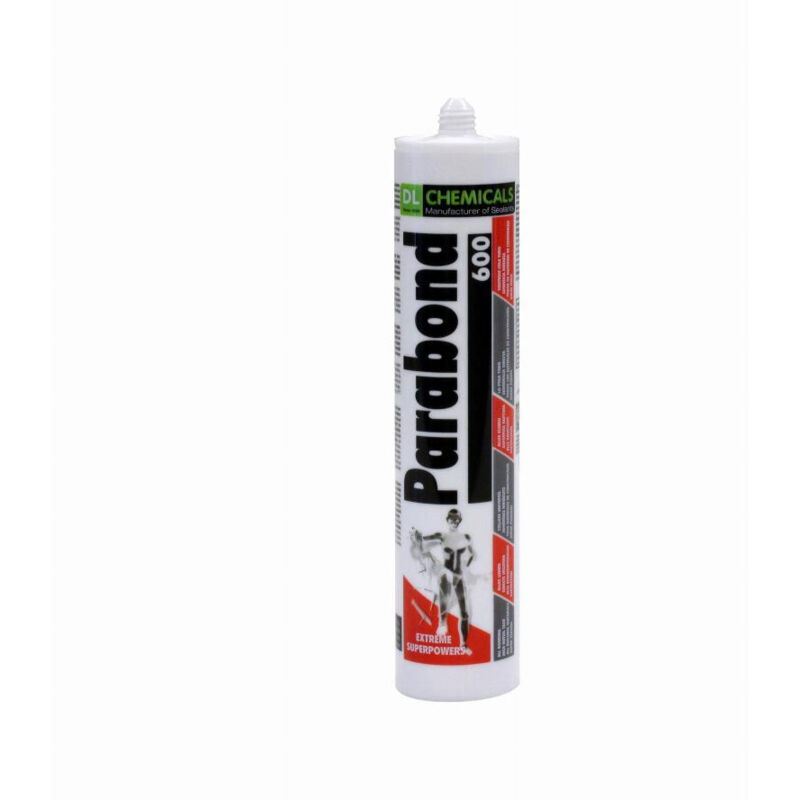 foto del prodotto dl chemicals parabond 600 sigillante polimerico ms cartuccia da 290 ml bianco confezione da 25 40001000