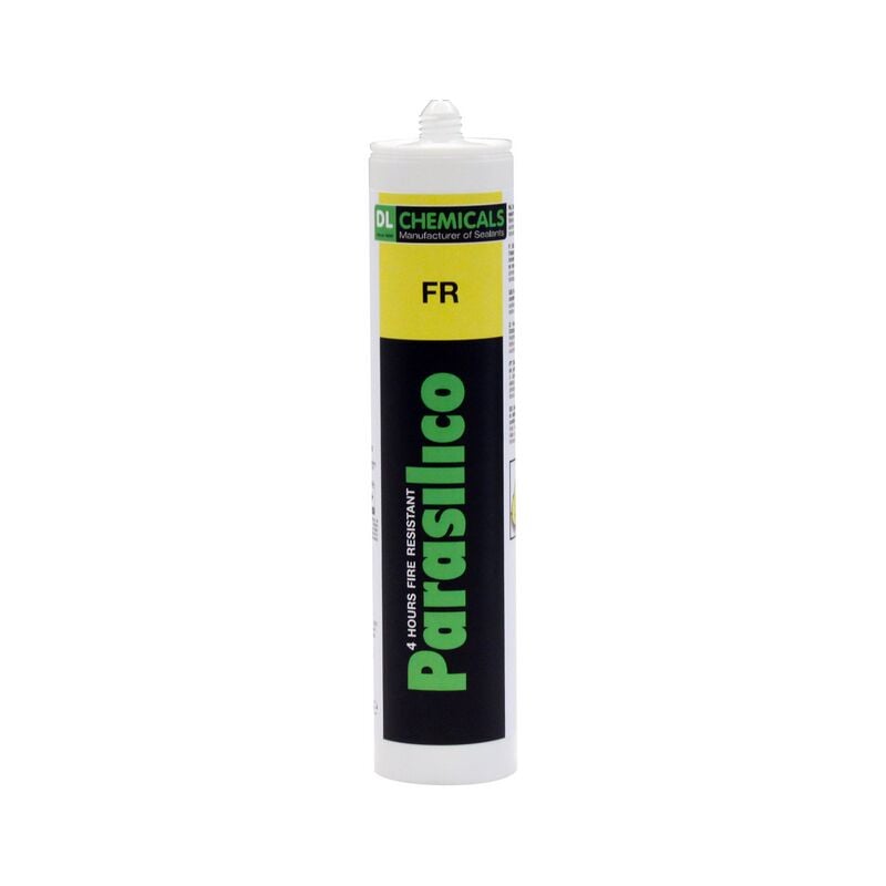 foto del prodotto dl chemicals - parasilico fr cartuccia di silicone ignifugo bianco - 300 ml - 0100024n731464