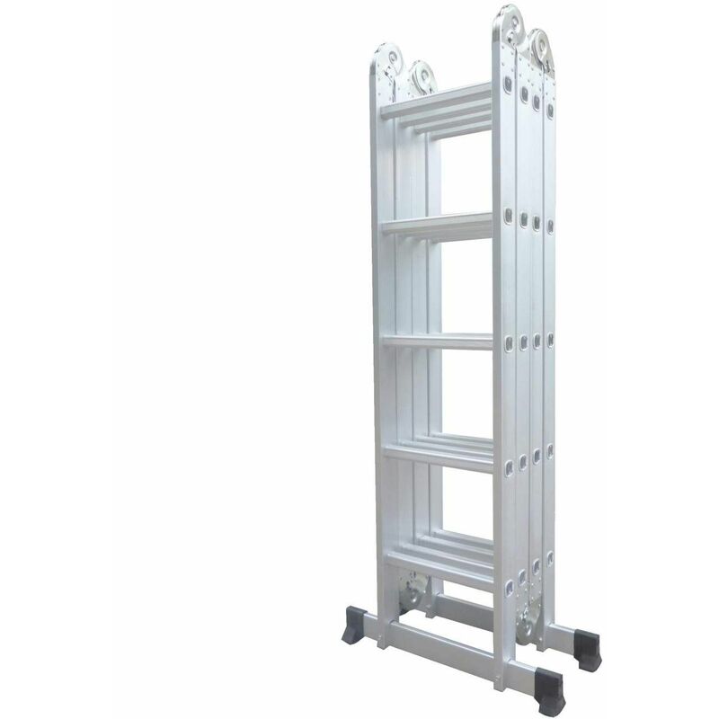 immagine 0 del prodotto dlm105 scala, sgabello, ponteggio multifunzione in alluminio di 5,92 m, 20 pioli varan motors