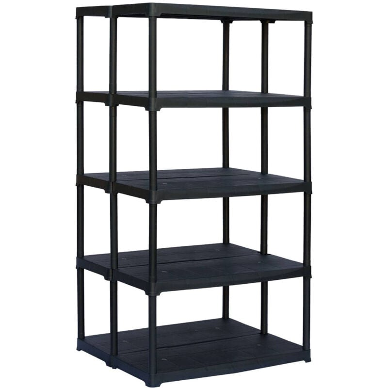 foto del prodotto dmora armadio da esterno aurelian, scaffale outdoor, armadio balcone multiuso, armadietto da esterno, 100 made in italy, antracite, 90x78h176 cm