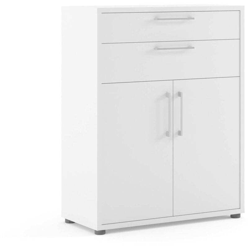 foto del prodotto dmora credenza jemima, buffet da soggiorno, madia da salotto, dispensa da cucina, 89x40 h113 cm, bianco