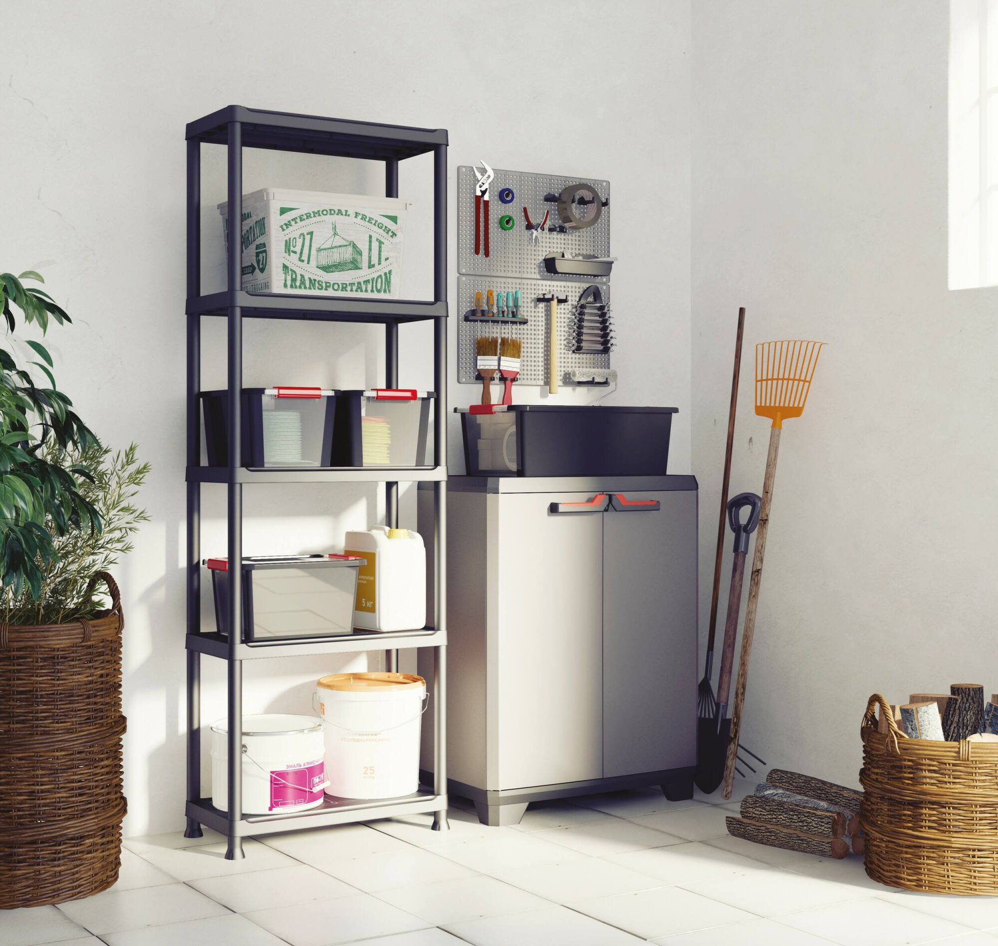 foto del prodotto dmora keter armadio linea stilo