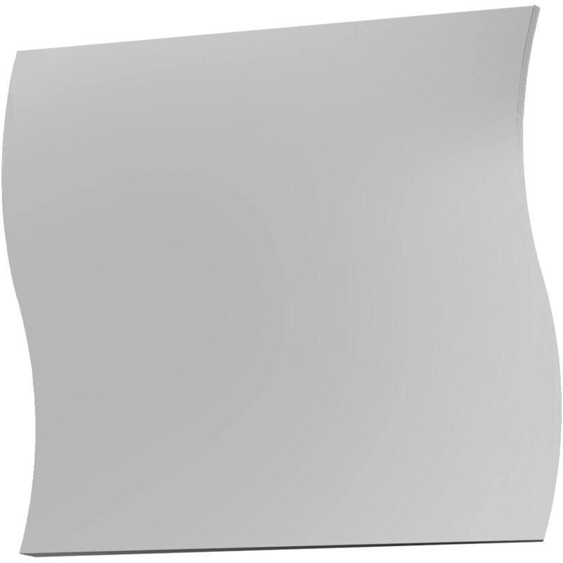 foto del prodotto dmora specchiera da parete ondulata, made in italy, specchio da bagno, cm 110x2h60, con imballo rinforzato