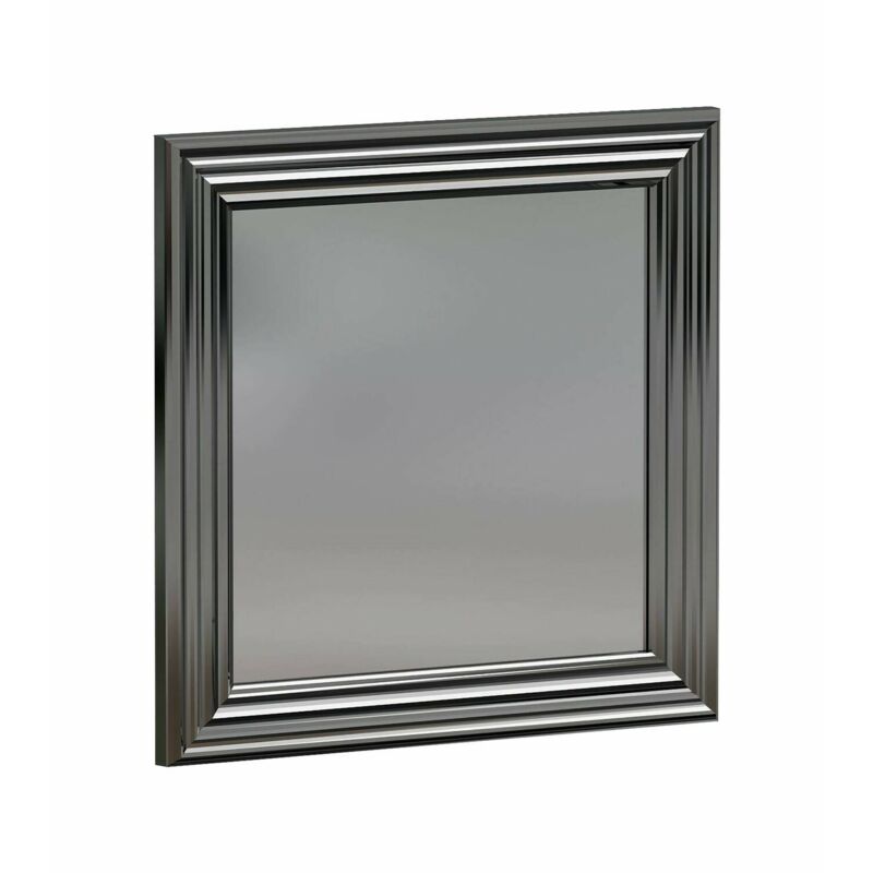 foto del prodotto dmora specchio thane, specchiera, articolo d arredo a muro, decorazione con specchio, 40x3h40 cm, argento