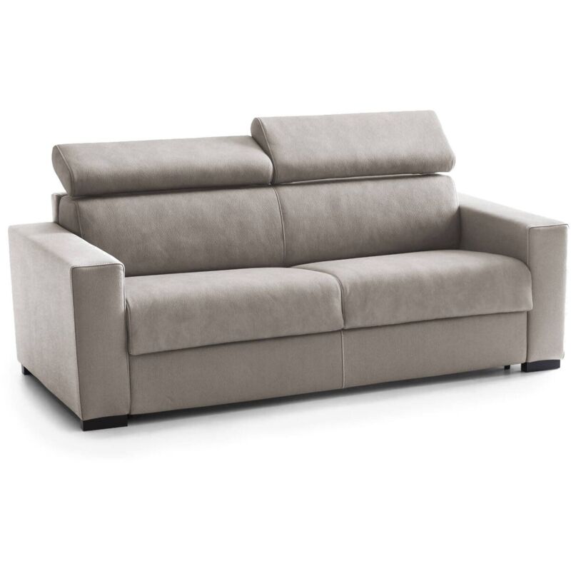 foto del prodotto dmora talamo italia divano letto aida, divano a 2 posti large, 100 made in italy, sof soggiorno con apertura girevole, con poggiatesta regolabili