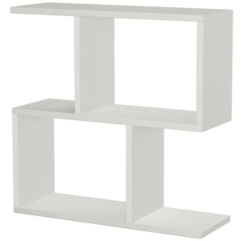 foto del prodotto dmora tavolino da salotto fabrizia, tavolo basso da caff , portariviste per divano, ripiano da soggiorno, 60x20h60 cm, bianco