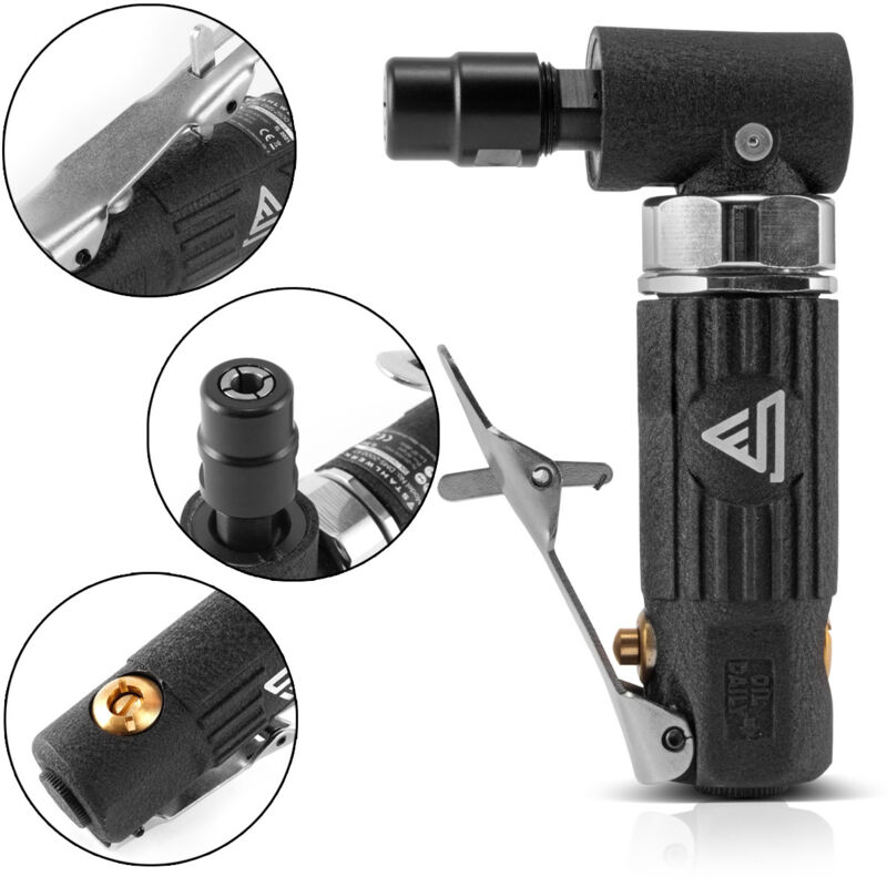 foto del prodotto dms-2000 st mini smerigliatrice pneumatica fino a 20.000 giri/min. - stahlwerk