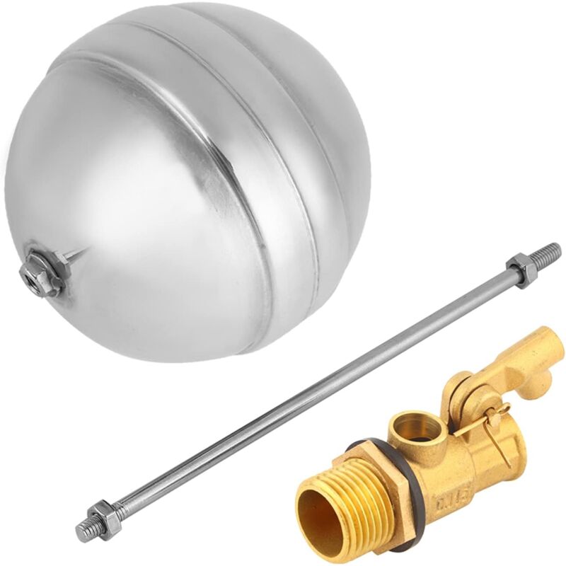 foto del prodotto dn15 g1 2 valvola a galleggiante valvola a galleggiante per acqua in ottone sensore acqua per rubinetto automatico del livello dell acqua della