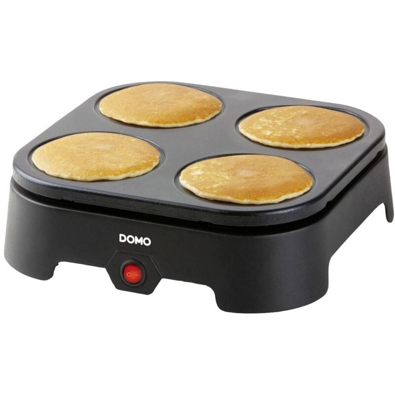 foto del prodotto do1094p pancake maker rivestimento antiaderente nero domo