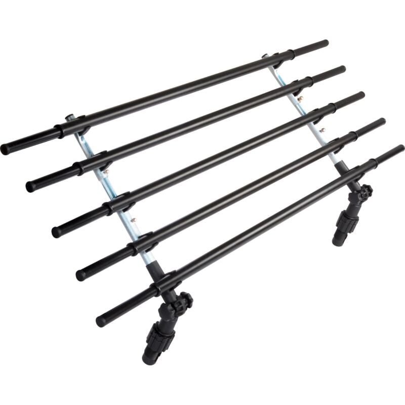foto del prodotto dobar 62200 walky barrier griglia divisoria pieghevole per bagagliaio, per cani, adattabile a qualsiasi auto, 28 36 x 82 141 cm, colore nero
