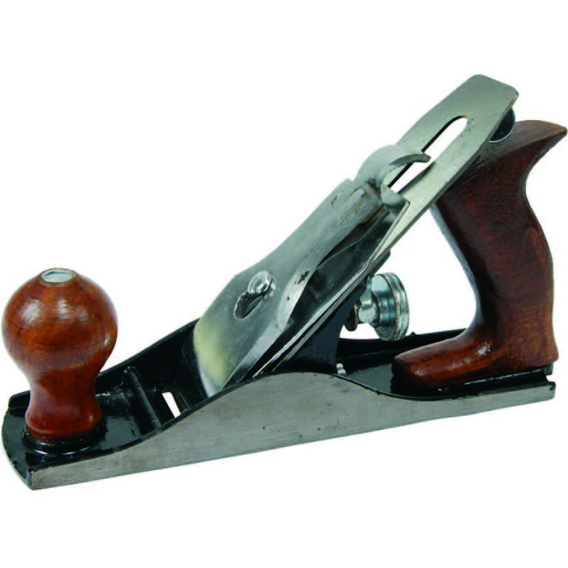 foto del prodotto doc utensili pialla in metallo con manico legno mm.225 lama in acciaio mm.41