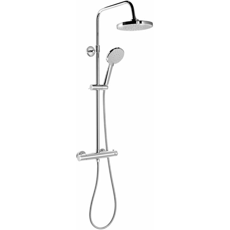 foto del prodotto docce set doccia termostatico liga, cromo sl533 aqualine