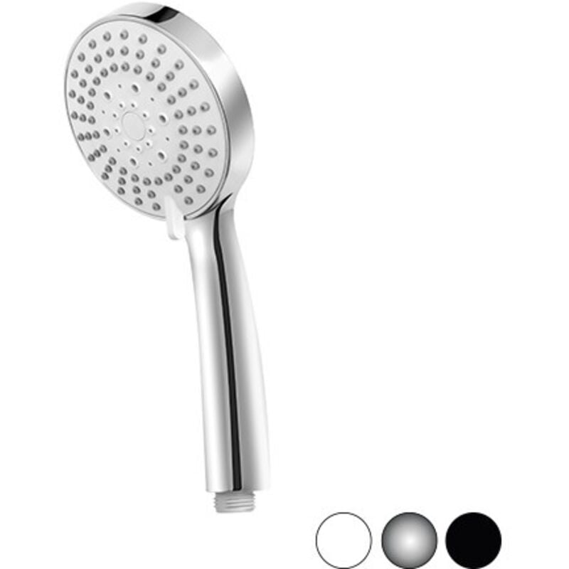 foto del prodotto doccetta 3 getti marsala nero opaco diam. 103 mm