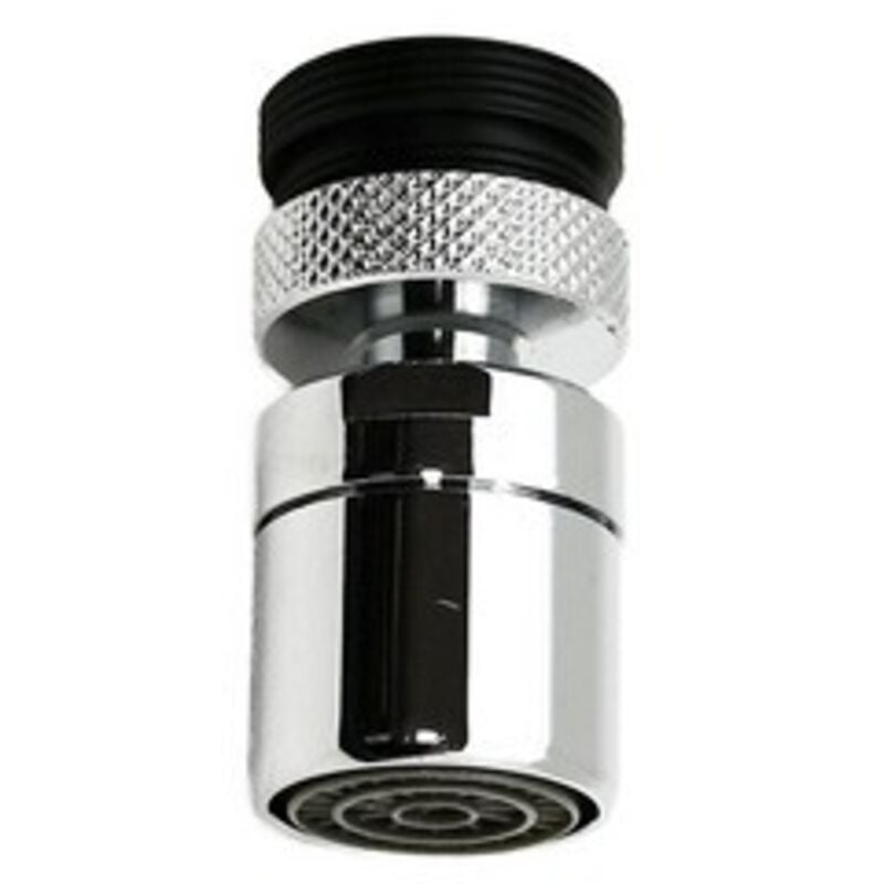 foto del prodotto doccetta aeratore per lavello, in ottone, attacco m22x1, monogetto e rotante a 360 . dianflex misura m22x1