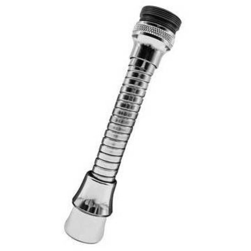 foto del prodotto doccetta aeratore per lavello, in ottone, attacco m22x125mm, monogetto e rotante a 360 . dianflex misura m22