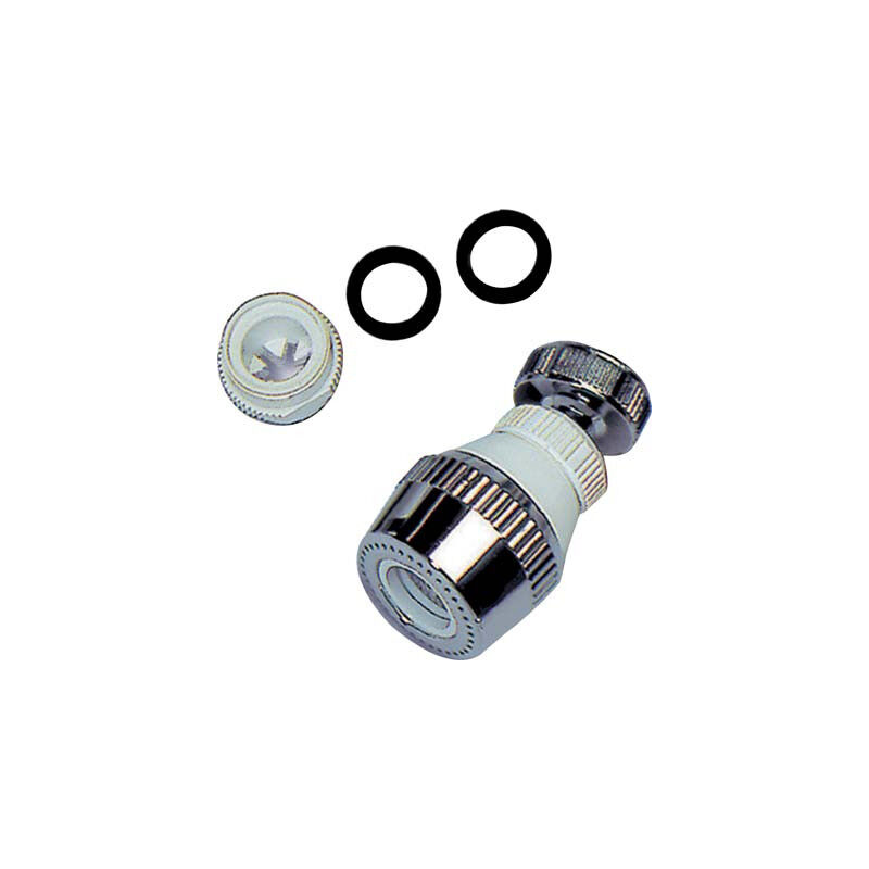 foto del prodotto doccetta aeratore snodo cm 7 f22x1 adattatore m24x1 x 4 bl