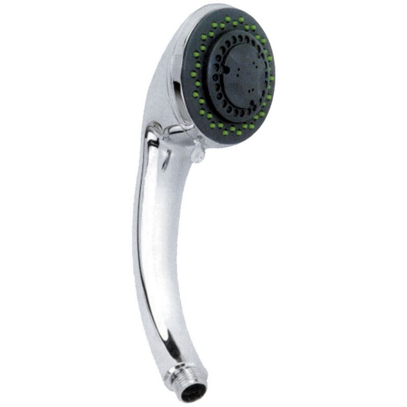 foto del prodotto doccetta cromata a tre 3 getti anticalcare mod. a85 soffione doccia arredo bagno