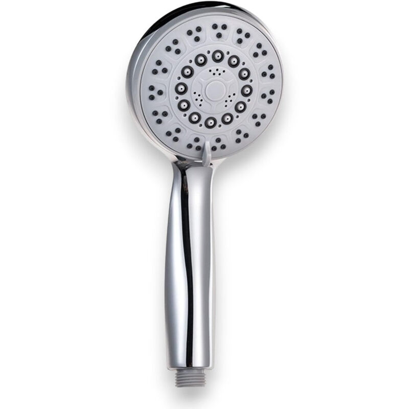 foto del prodotto doccetta doccia bagno cromata 3 getti 1 2'