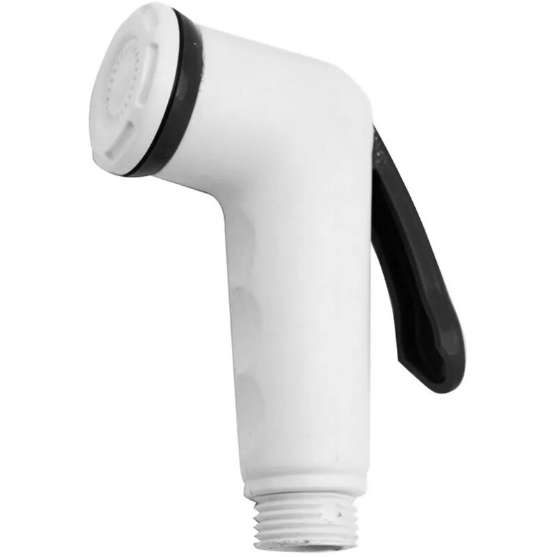 foto del prodotto doccetta igienica bianca con pulsante shut off