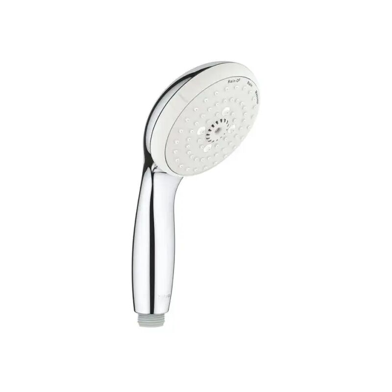 foto del prodotto doccetta in abs cromata modello tempesta 100 1 2' 3 getti grohe