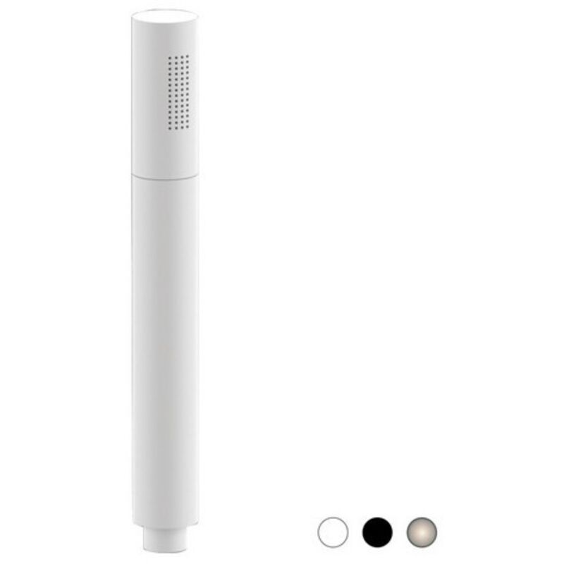 foto del prodotto doccetta minimal tonda bianco opaco