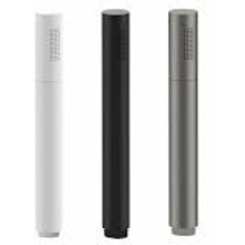 foto del prodotto doccetta minimal tonda nero opaco