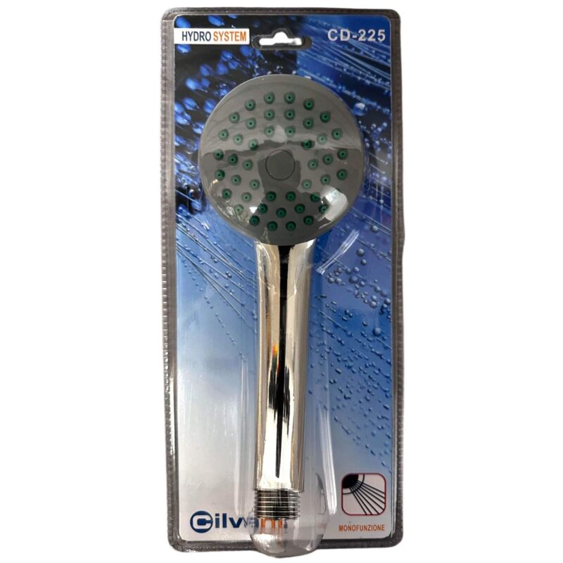 foto del prodotto doccetta per vasca doccia monogetto anticalcare 1 funzione in abs mod mercurio