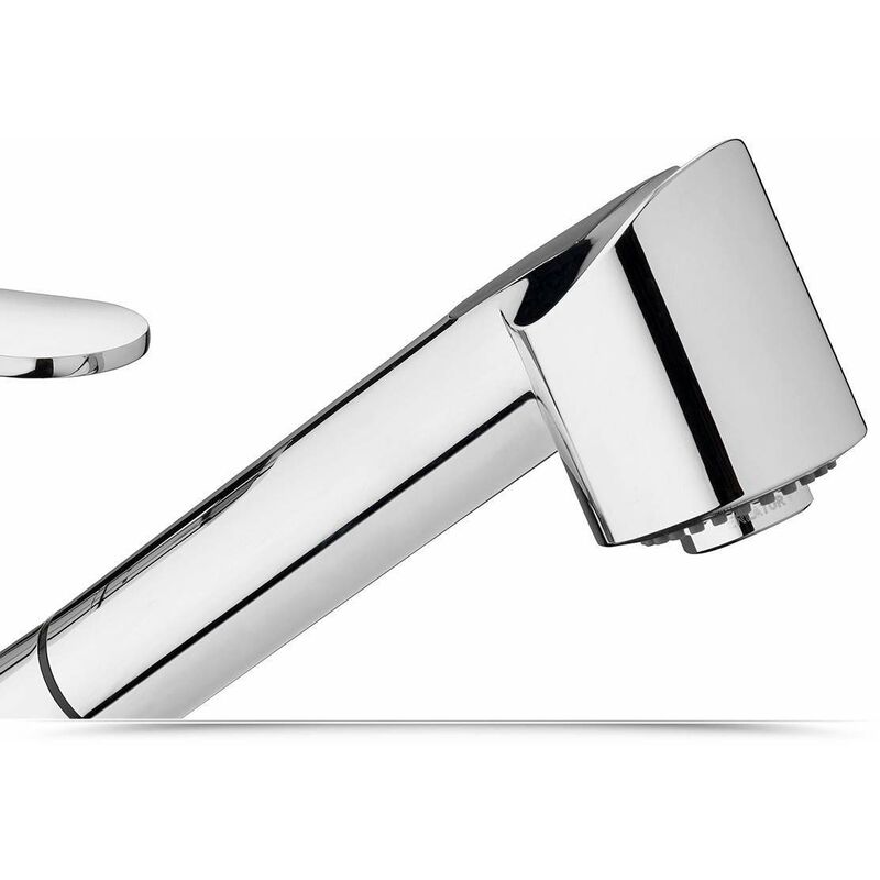 foto del prodotto doccetta ricambio a 2 getti in abs zdoc091cr cromo