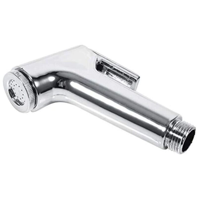 foto del prodotto doccetta ricambio idroscopino cromata abs wc bidet con attacco 1 2 03439