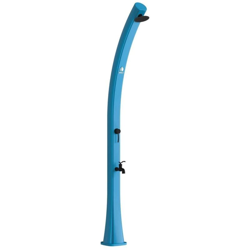 foto del prodotto doccia blu per piscina cm 20x21x226 sined doccia sole blu