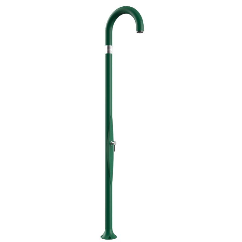 foto del prodotto doccia da esterno giardino miscelatore arkema funny yin verde scuro