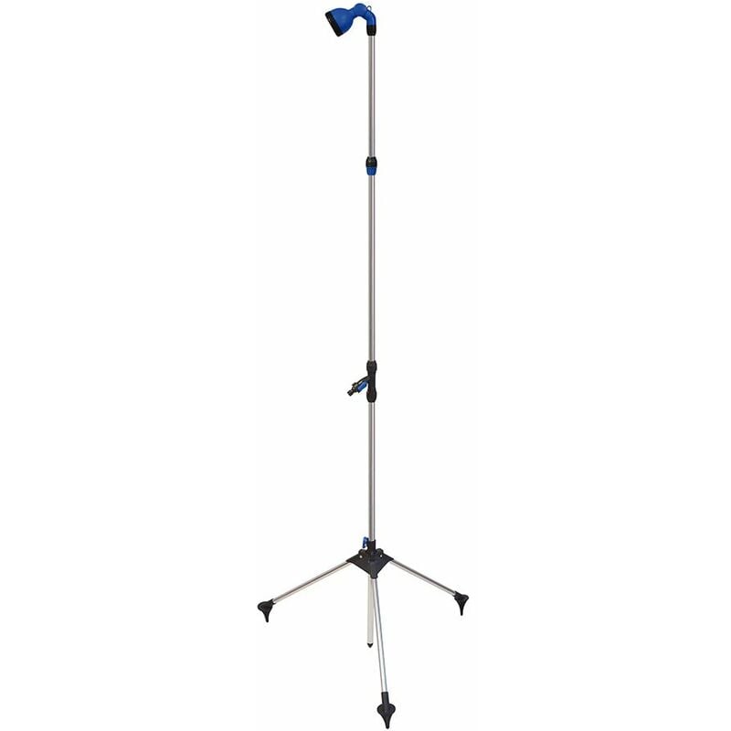 foto del prodotto doccia da giardino con treppiede 130 210cm blue bird