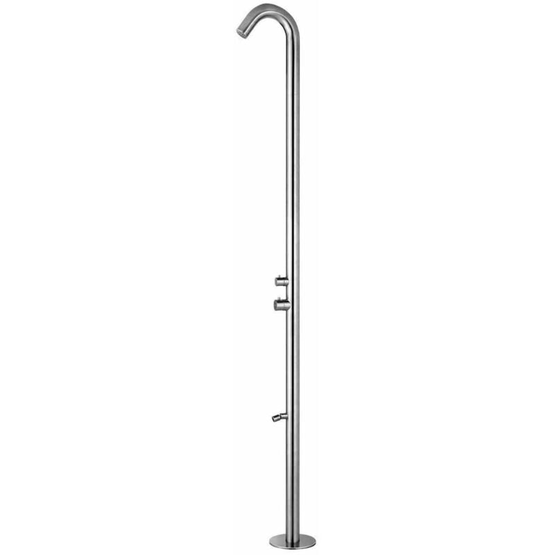 foto del prodotto doccia esterna per giardino alta qualita cm 228,9x18x25 sined doccia quartu inox