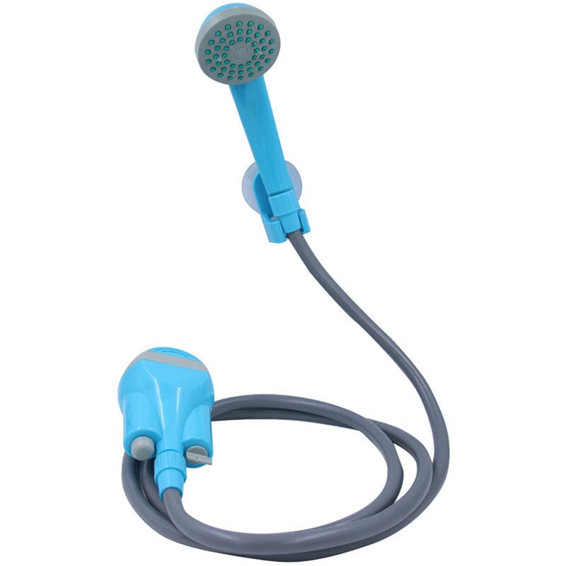 foto del prodotto doccia portatile esterno interno usb ricarica ricaricabile pompe della doccia ricaricabili con 2 ugelli per la piscina da campeggio da viaggio in