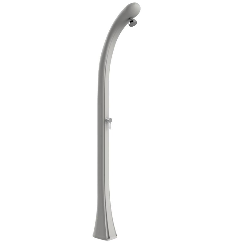 foto del prodotto doccia solare da esterno giardino 20l miscelatore arkema happy one bianco