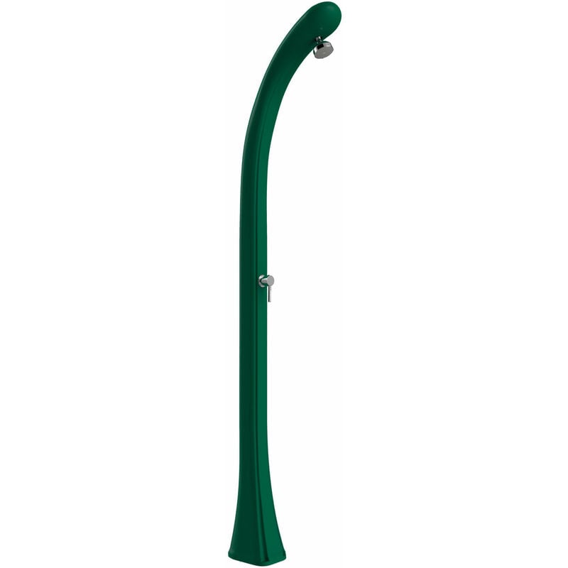 foto del prodotto doccia solare da esterno giardino 20l miscelatore arkema happy one verde scuro