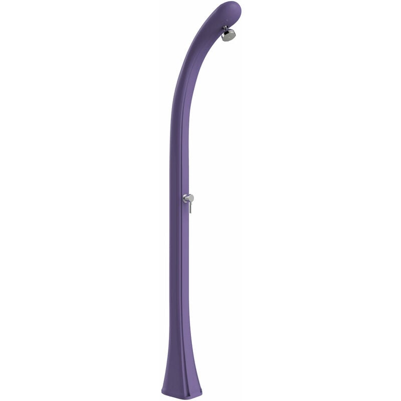 foto del prodotto doccia solare da esterno giardino 20l miscelatore arkema happy one viola