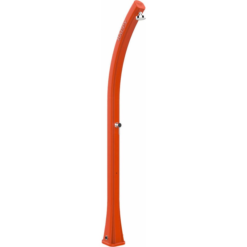 foto del prodotto doccia solare da esterno giardino 23l miscelatore arkema happy arancio