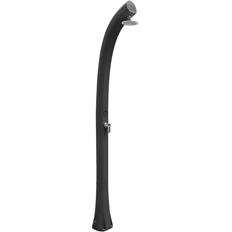 foto del prodotto doccia solare da esterno giardino 26l miscelatore arkema new happy antracite