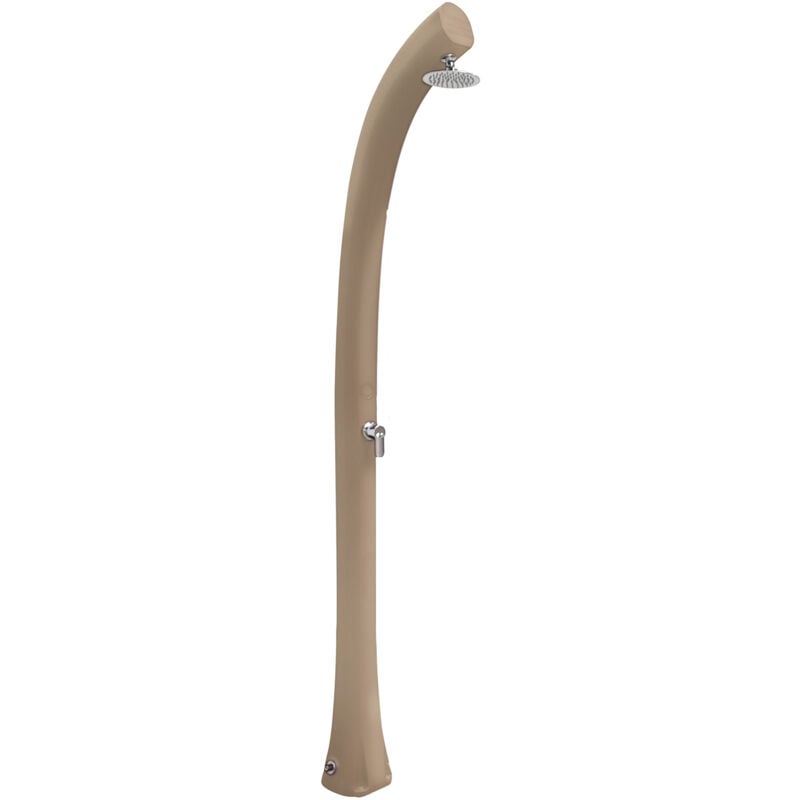 foto del prodotto doccia solare da esterno giardino 26l miscelatore arkema new happy dove gray