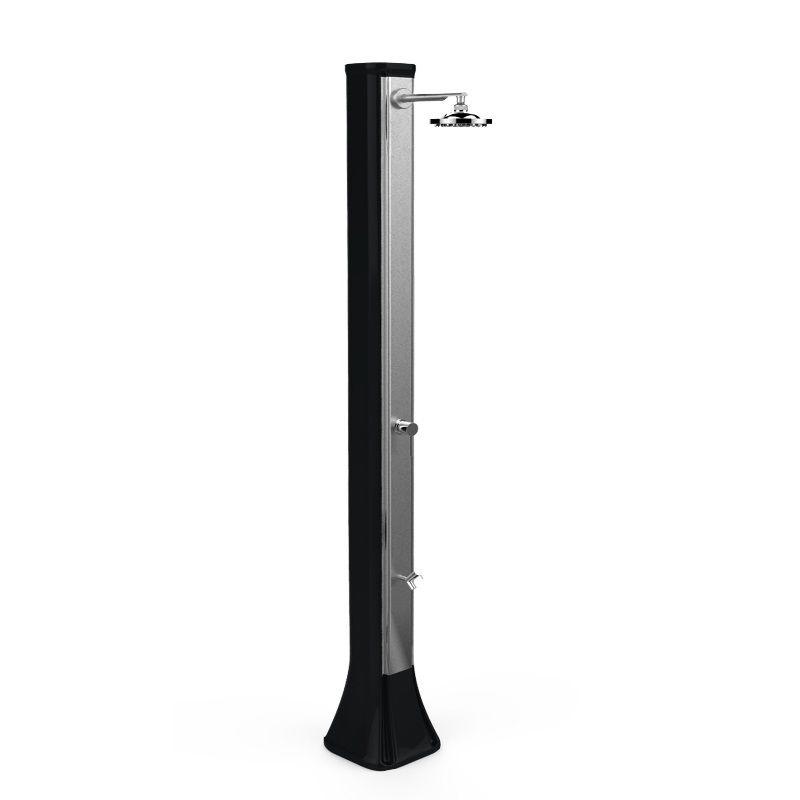 foto del prodotto doccia solare da esterno giardino 30l miscelatore arkema big happy five f grigio antracite