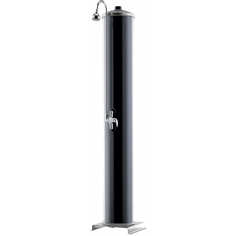 foto del prodotto doccia solare da giardino 120l con miscelatore ati docce m grigio antracite