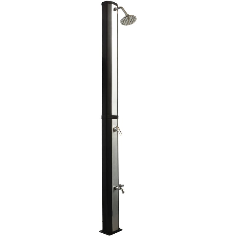 foto del prodotto doccia solare da giardino 35l incl. soffione a pioggia doccia per i piedi doccia da giardino, solare doccia solare da giardino doccia da
