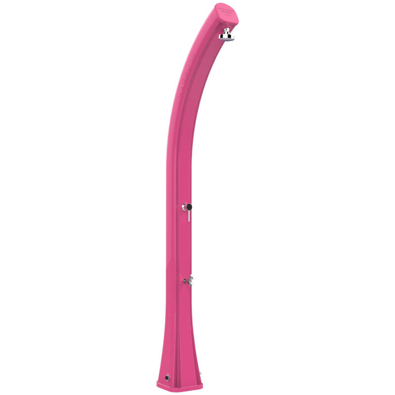 foto del prodotto doccia solare da giardino 35l miscelatore e lavapiedi arkema happy xl fuxia