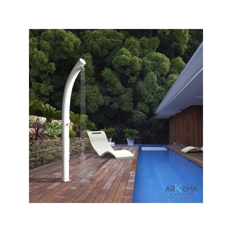 foto del prodotto doccia solare in alluminio jolly 500 arkema 23 lt antracite