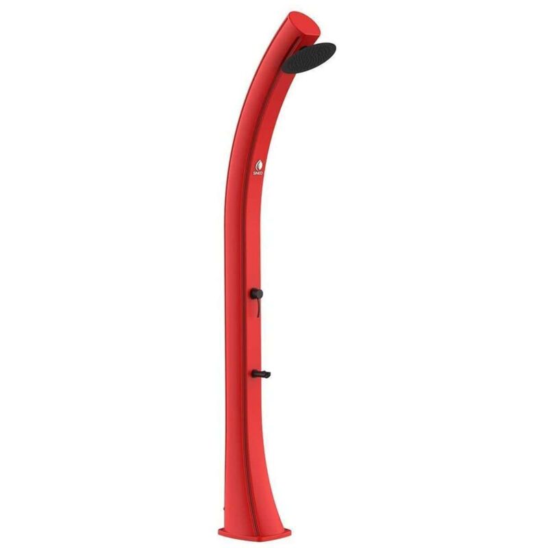 foto del prodotto doccia solare rossa grande cm 25x27x226,6 sined doccia sole xxl rossa