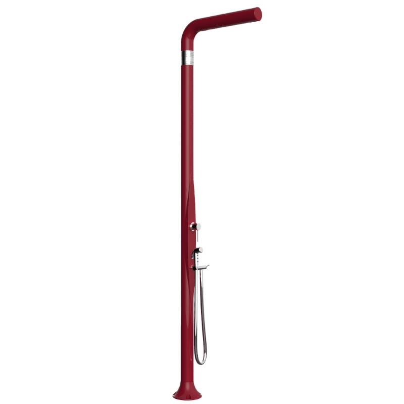 foto del prodotto doccia tradizionale in polietilene funny yang con doccetta e miscelatore colore rosso cv-t245 3027