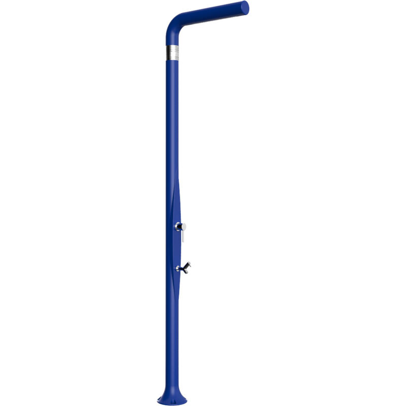 foto del prodotto doccia tradizionale in polietilene funny yang con miscelatore e lavapiedi colore blu cv t225 5002