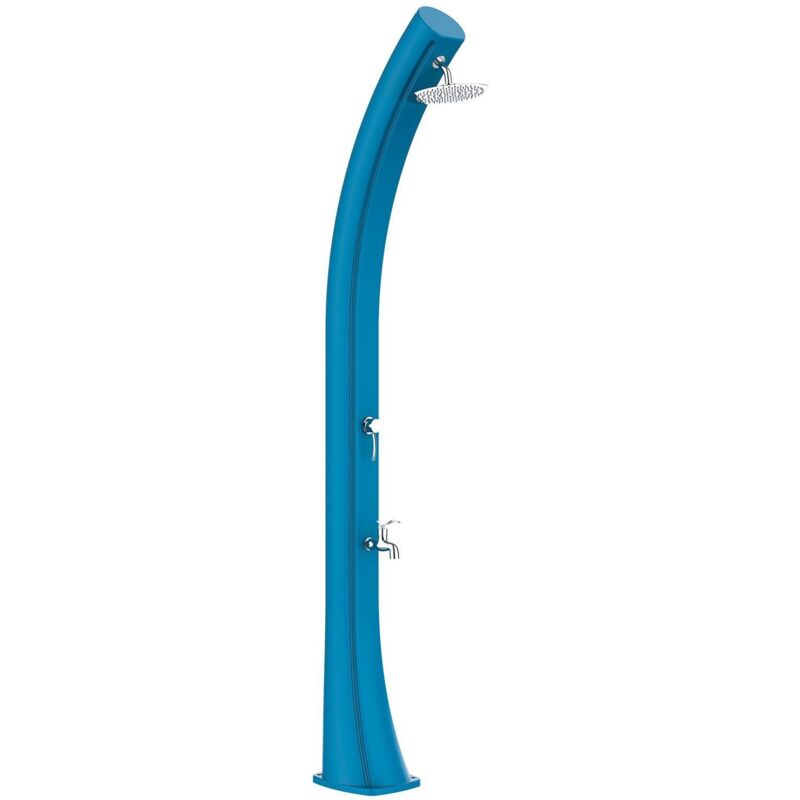 foto del prodotto doccia xxl 40 blu acqua calda dal sole cm 25x27x226,6 mpc docciasolare rioxxl blu