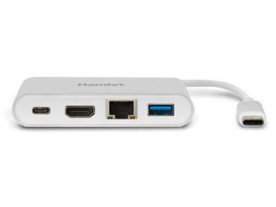 foto del prodotto docking usb-c to hdmi lan usb 3.0 - hdkc-pd100